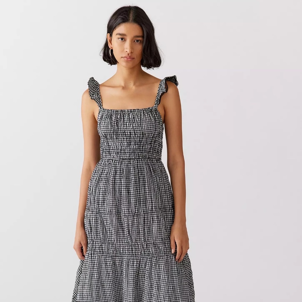NWT Moon River Gingham Dress